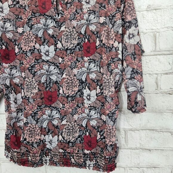 Maurices floral printed blouse - Picture 6 of 13